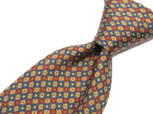 BOLGHERI(ボルゲリ) シルクネクタイ 小紋格子柄 イタリア製 847616C120R11拍卖