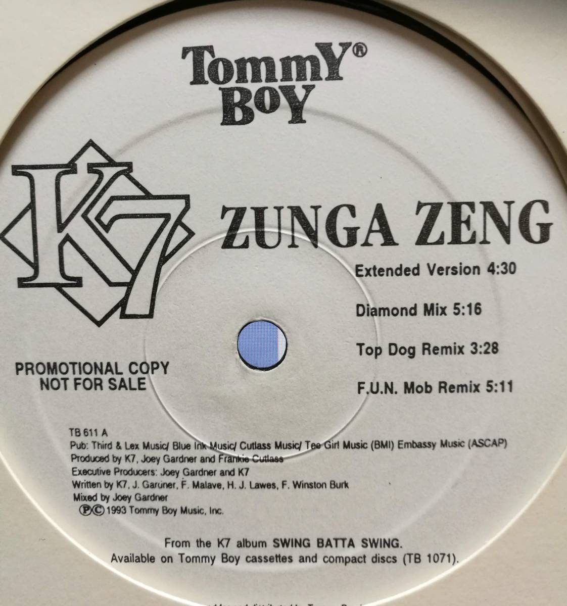 【廃盤12inch】K7 / Zunga Zeng拍卖