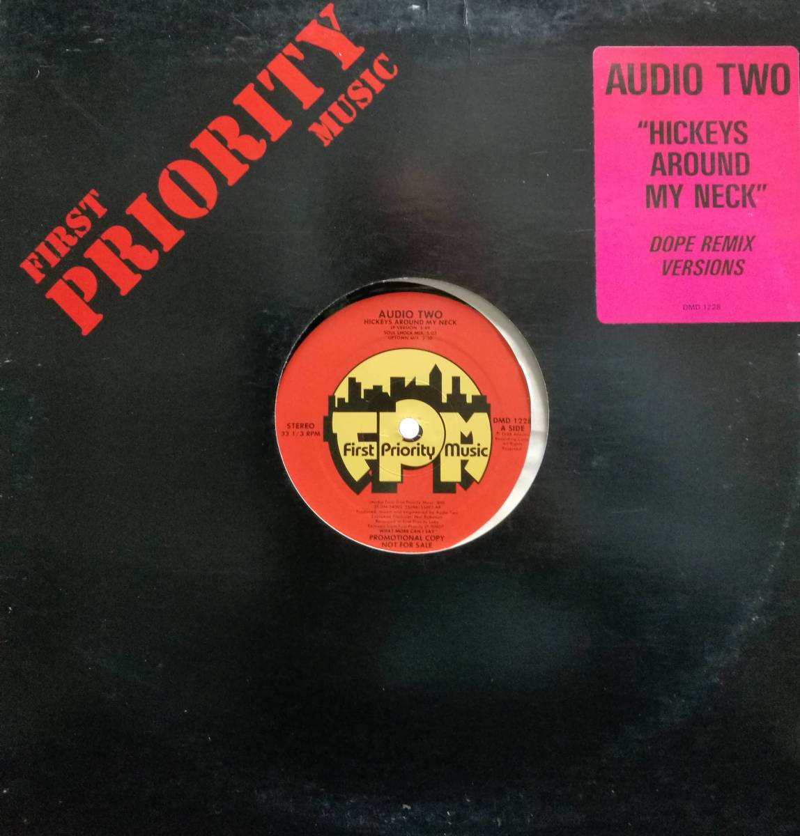 【廃盤12inch】Audio Two / Hickeys Around My Neck拍卖