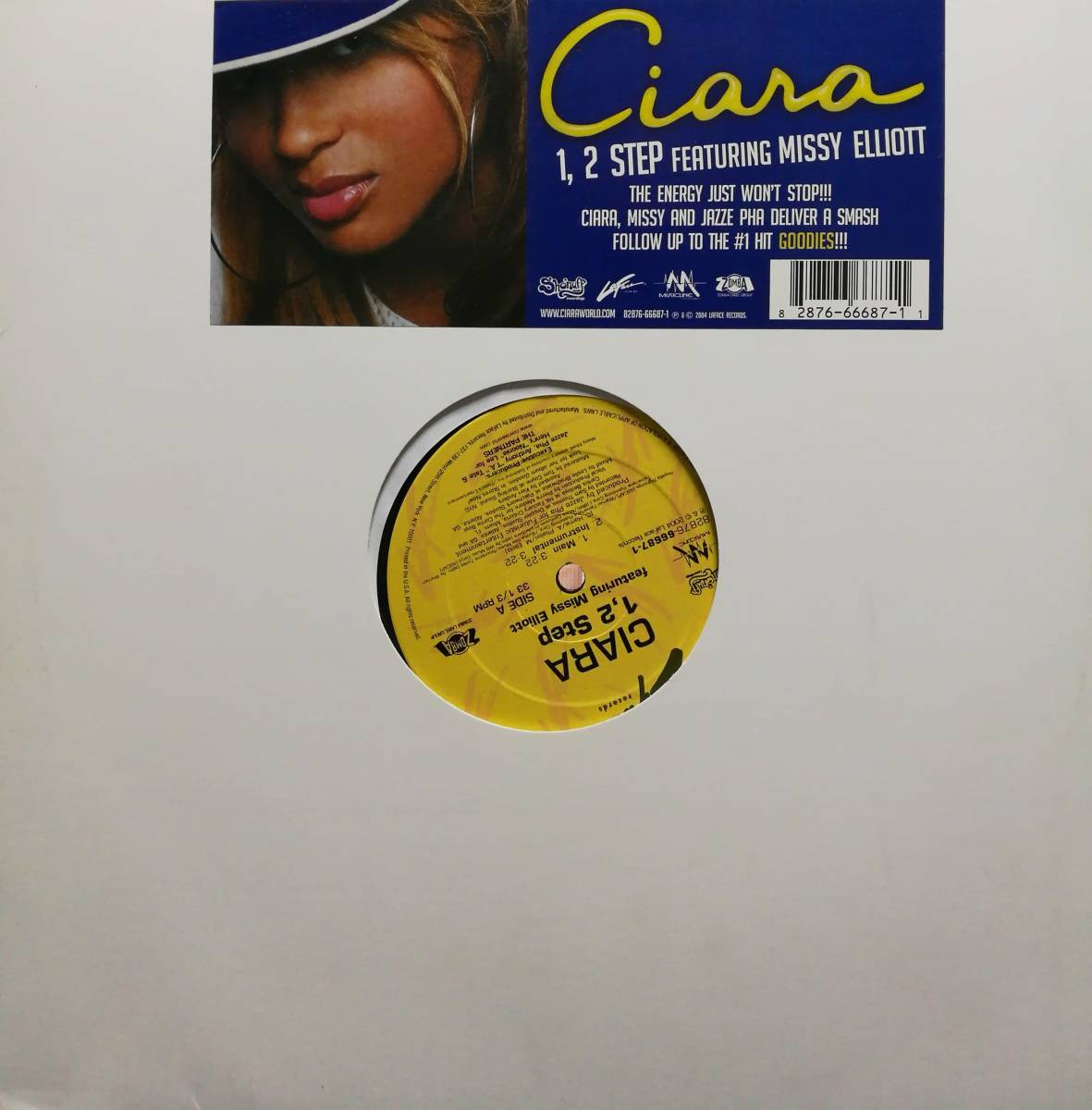 【廃盤12inch】Ciara Featuring Missy Elliott / 1, 2 Step拍卖
