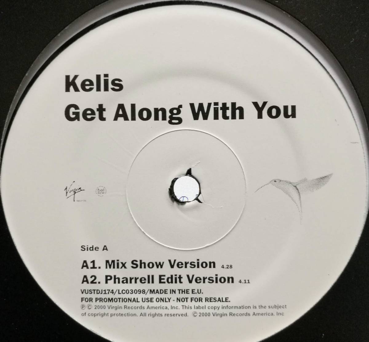 【廃盤12inch】Kelis / Get Along With You拍卖