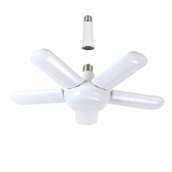 LEDガレージライト シーリングライト 蛍光灯 80W 6灯式 E26 昼白色 6500K 照明器具 天井照明 ペンダントライト 倉庫 1個 延長ソケット N506拍卖