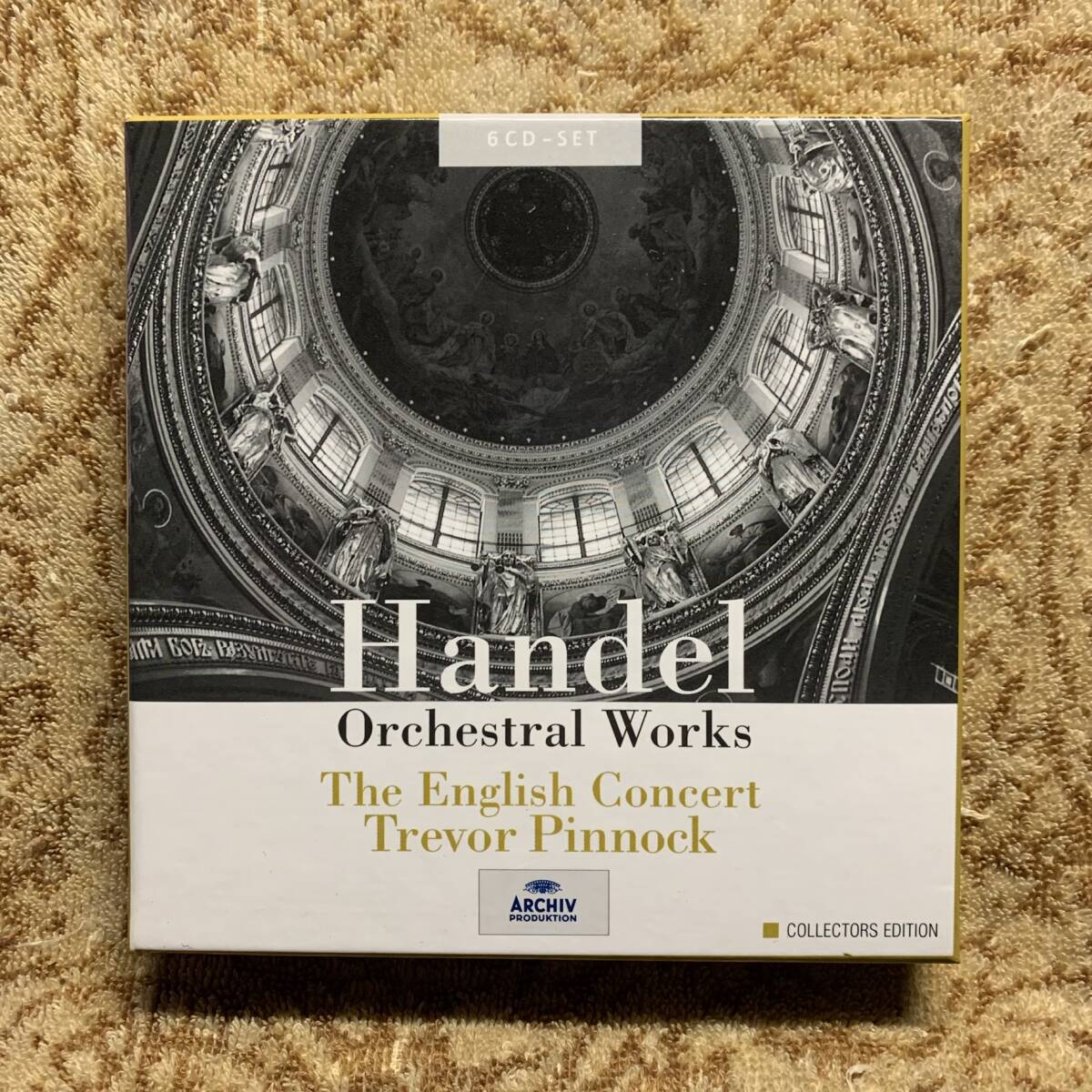 CD★トレヴァー・ピノック★ヘンデル「管弦楽作品集」【アルヒーフ ARCHIV 463 094-2】6枚組拍卖