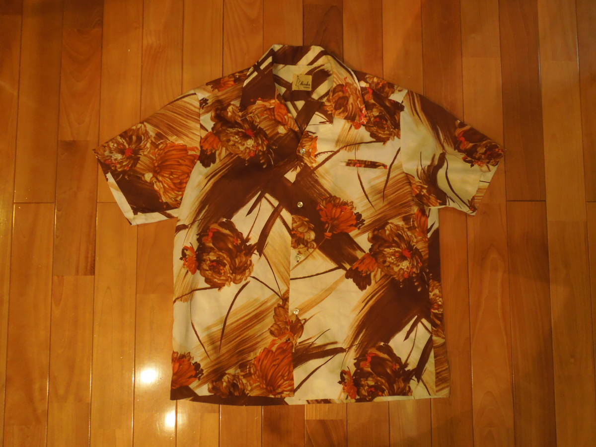 Haruko HAWAII 70'sヴィンテージアロハシャツ Lサイズ拍卖