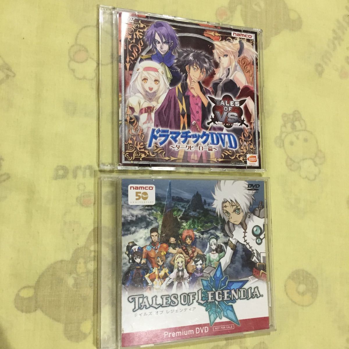 テイルズ オブ レジェンディア& バーサス DVD 2枚セット拍卖