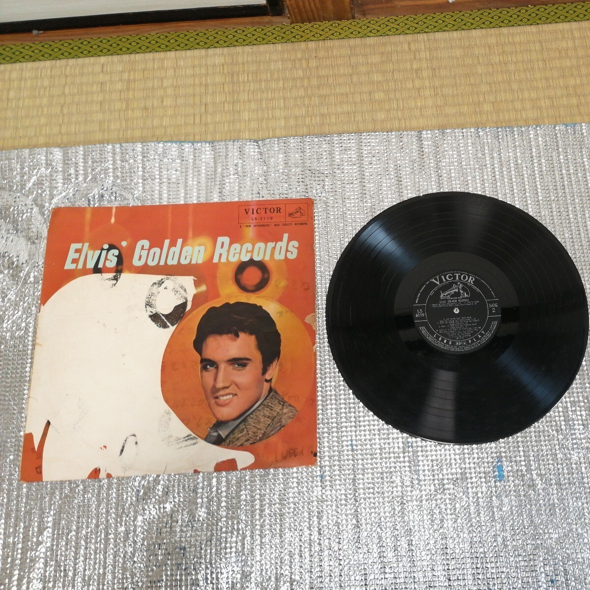エルヴィス・プレスリー レコード エルヴィス ゴールデン レコード 紙ジャケット ELVIS golden records拍卖
