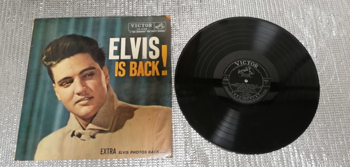 エルヴィス・プレスリー レコード ELVIS IS BACK ELVIS PRESLEY エルビス拍卖