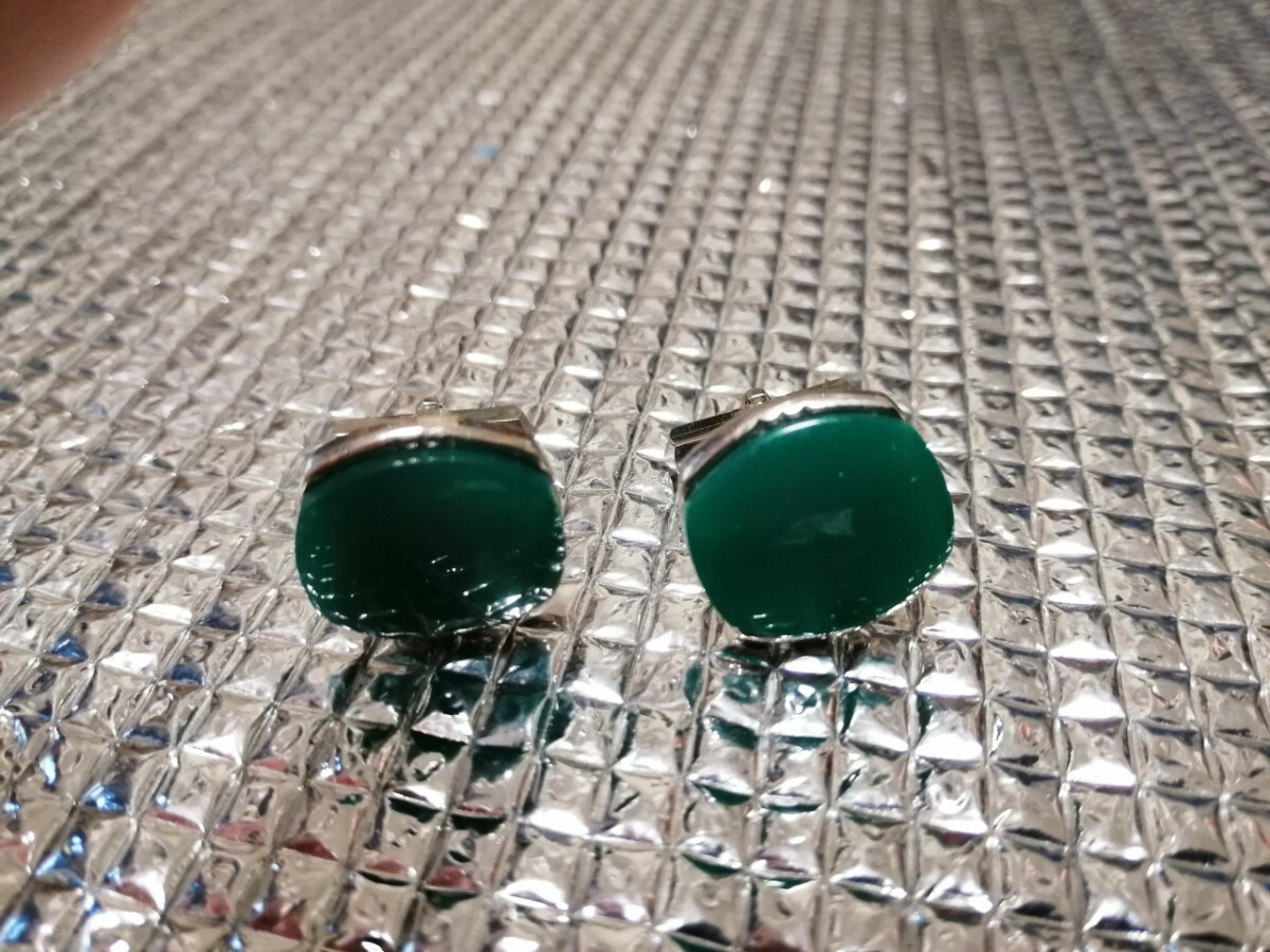 送料込 めのう カフスボタン 野津のめのう 瑪瑙 メノウ拍卖