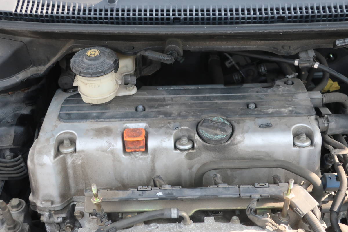 H16 DBA-RB1 RB 系 オデッセイ タイプM K24A 2WD AT 純正 エンジン オイル レベルゲージ OIL レベル ゲージ / 82885km拍卖