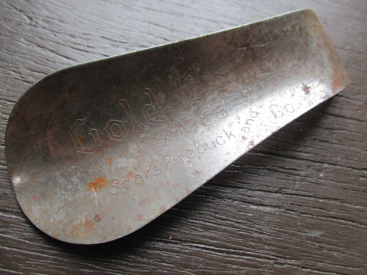 US ビンテージ シューホーン 靴べら   Sears シアーズ bb5拍卖