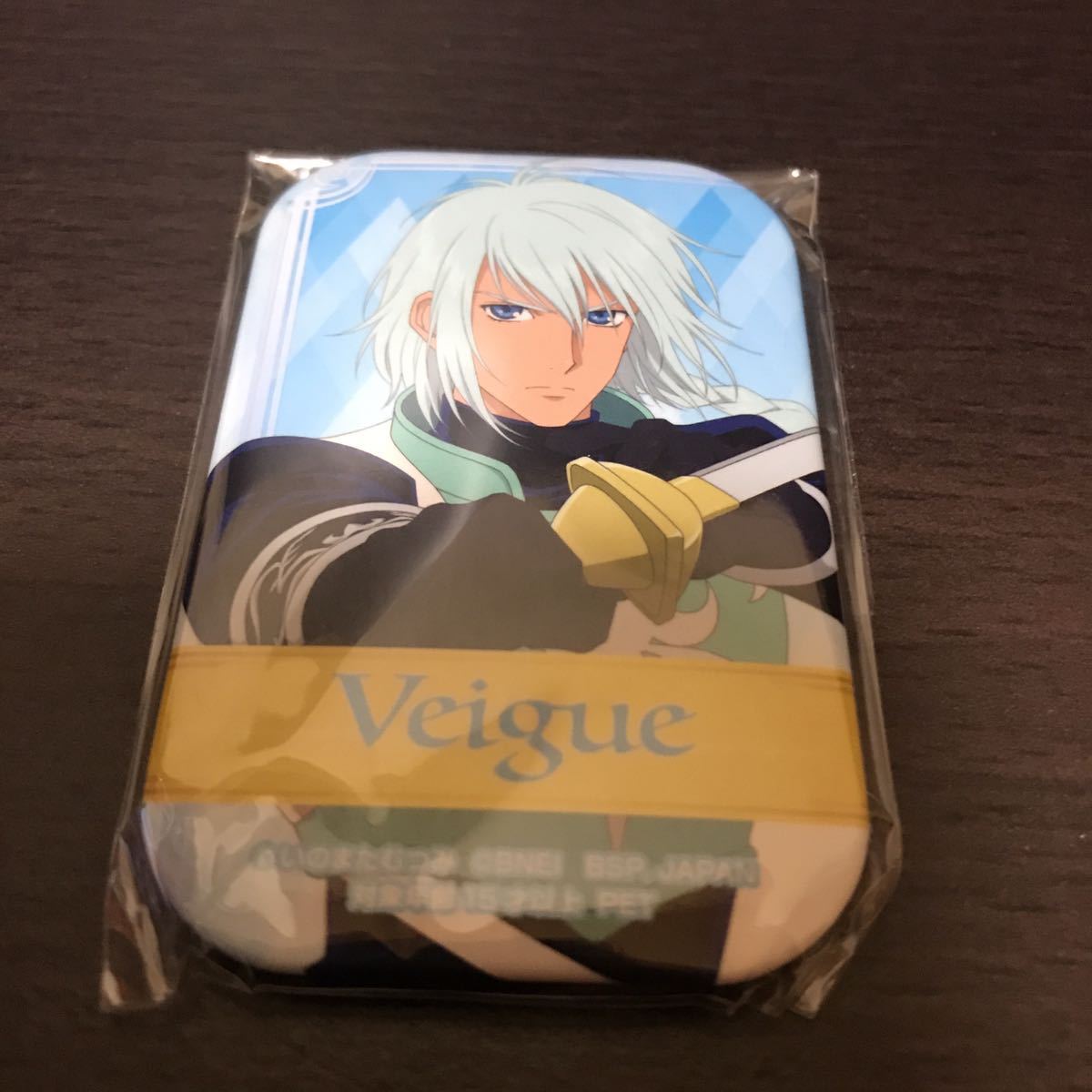 テイルズ オブ シリーズ スクエア型缶バッジ ヴェイグ・リュングベル SEGA セガ 限定 缶バッジ 缶バッヂ 缶バッチ グッズ スクエア缶バッジ拍卖