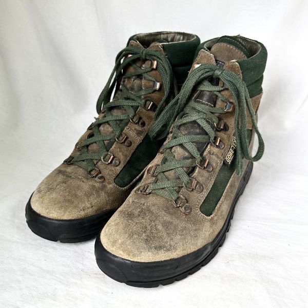 イタリア製 90s Vasque GORE-TEX トレッキング ブーツ 9.5 ゴアテックス シューズ 26cm 26.5cm バスク 80s拍卖