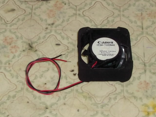 8-Canonファン/冷却ファン/DC12v/CF60-T220N4D/60X60mm/中古部品拍卖