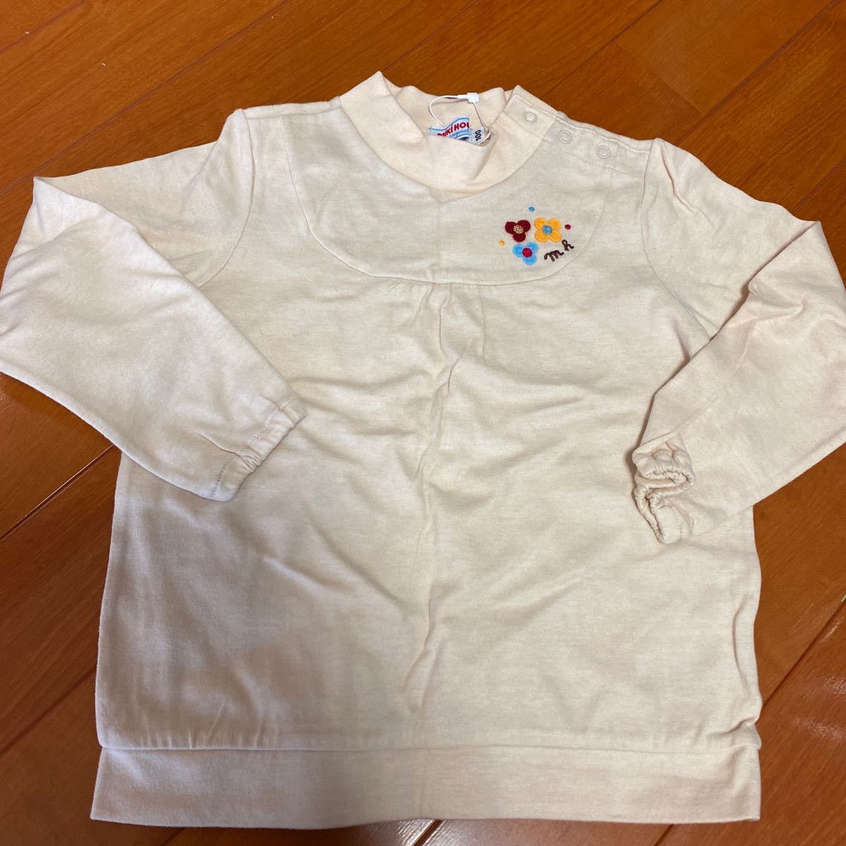新品 ミキハウス MIKIHOUSE 長袖Tシャツ サイズ100 日本製拍卖