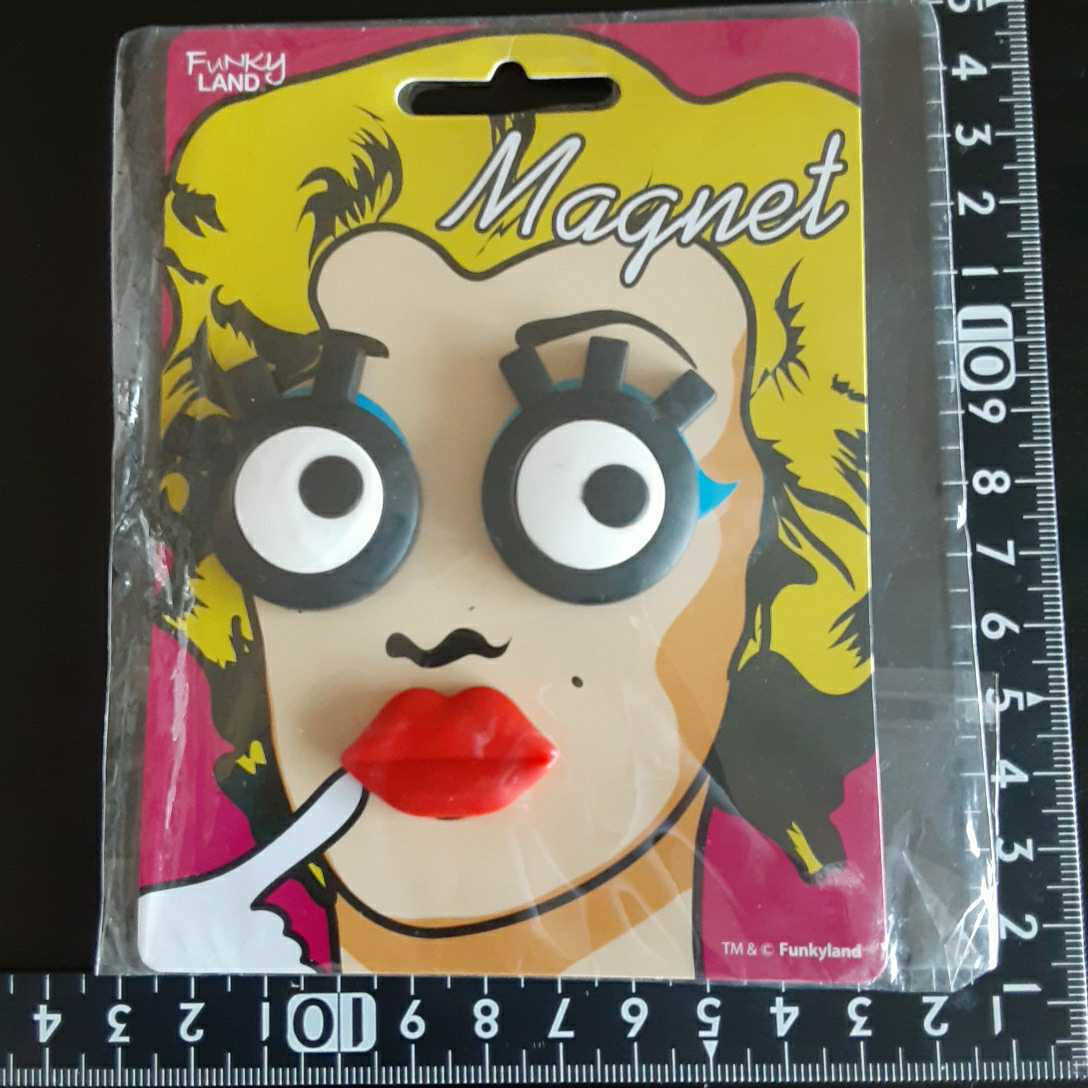 非売品☆マリリン・モンロー☆フェイスマグネット(笑)☆残1拍卖