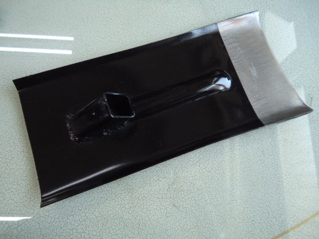 ジョーレン鍬 角ヒツ 330×150mm 鋼付き 鍛冶屋放出品 身のみ 平鍬拍卖