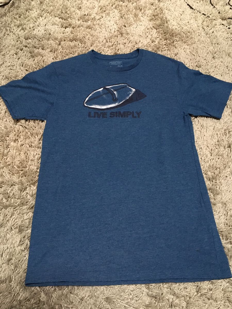 パタゴニア PATAGONIA ライブシンプリー LIVE SIMPLY サーフボード ウォーン ウェア WORN WEAR S 半袖Tシャツ拍卖