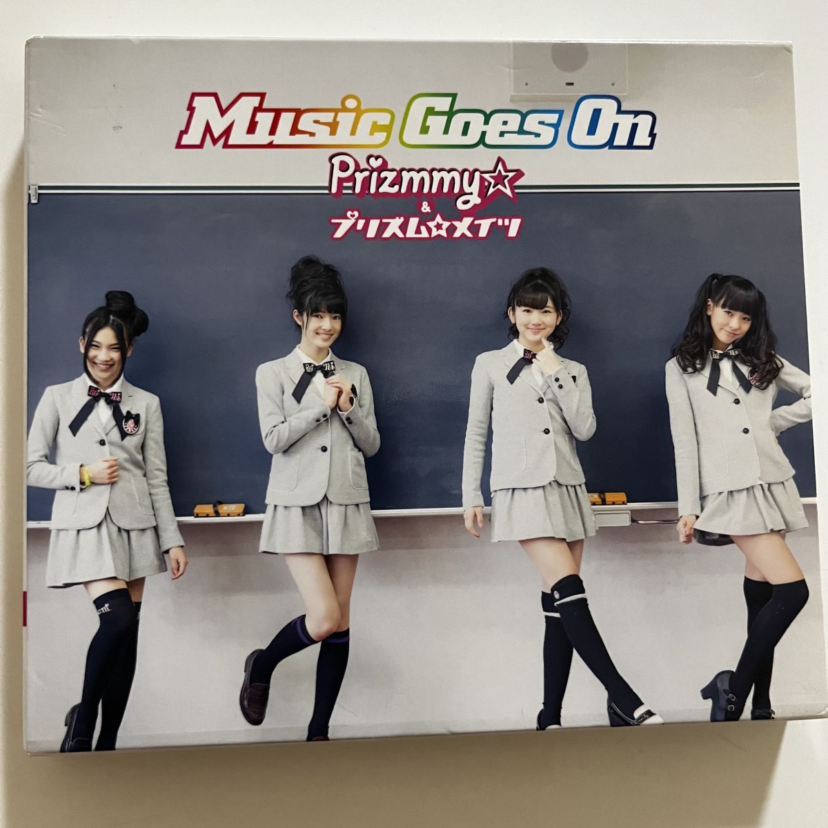 B33878 CD(中古)Music Goes On 【初回生産限定盤】 Prizmmy☆,プリズム☆メイツ CD+DVD拍卖