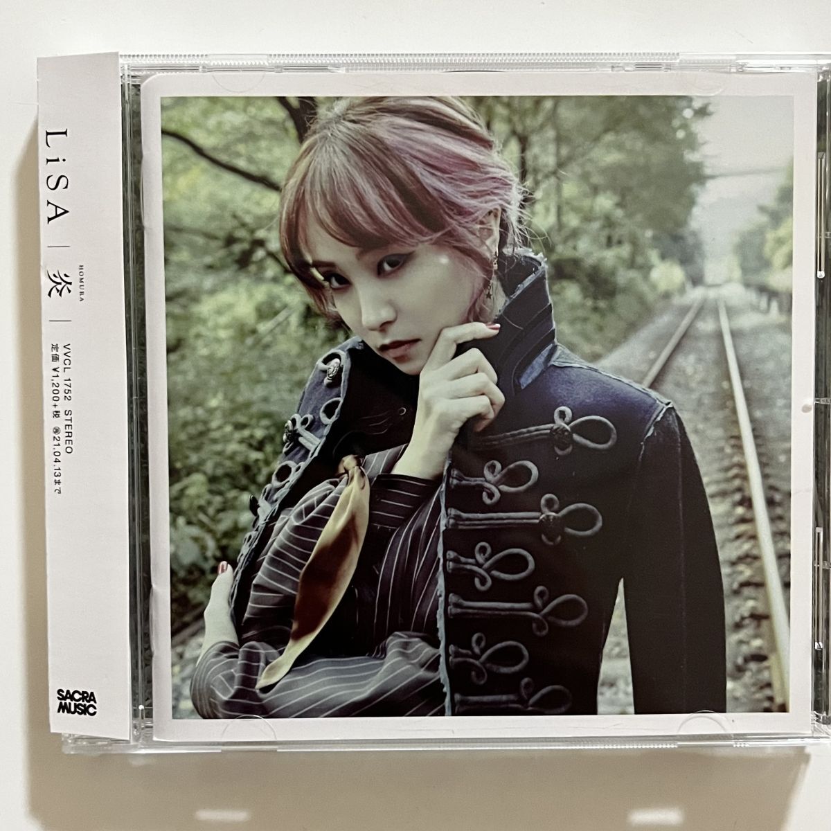 B33958 CD(中古)炎 (期間生産限定盤) LiSA 帯つき美品拍卖