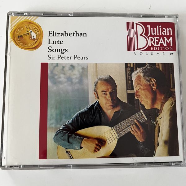 B33841 CD(中古)輸入盤 Julian BREAM・Elizabethan Lute Songs拍卖