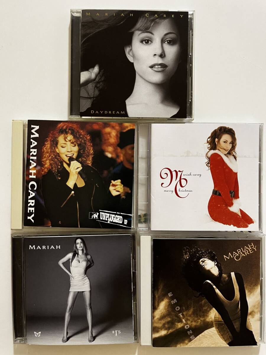 B34045 中古CD(国内盤) マライア・キャリー エモーションズ、The Ones、VISION OF LIVEなど5点セット 拍卖