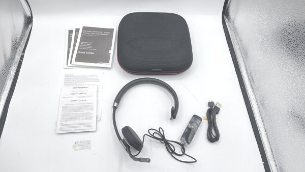 送料無料!説明書、キャリングケースつきます!動作確認済み!PLANTRONICS USB Bluetoothヘッドセット Blackwire C710 b4340拍卖