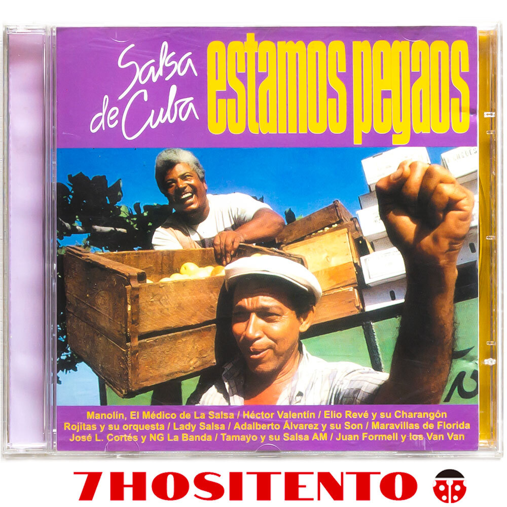 ★キューバンサルサ良コンピ★Estamos Pegaos Salsa de Cuba★Manolin, El Medico De La Salsa,Hector Valentin,Elio Reve Y Su Charangon拍卖