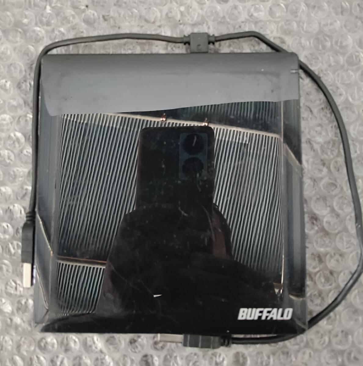 【中古パーツ】BUFFALO DVSM-PN58U2V-BK 外付け ドライブ USB端子 ケーブル付け ドライブ DVD-RW ■B214-1拍卖