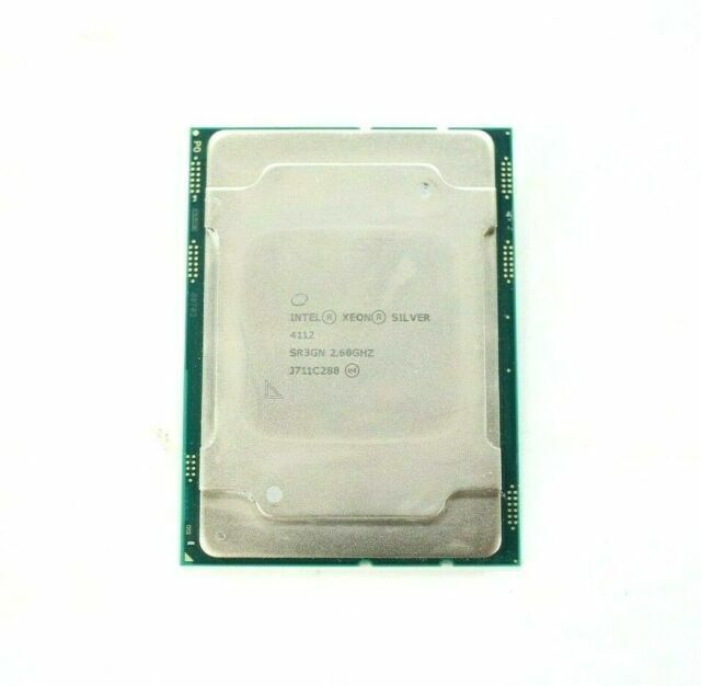 【中古パーツ】複数購入可 CPU Intel Xeon SILVER 4112 2.6GHz TB 3.0GHz SL3GN Socket FCLGA3647 4コア8スレッド 動作品 サーバー用拍卖