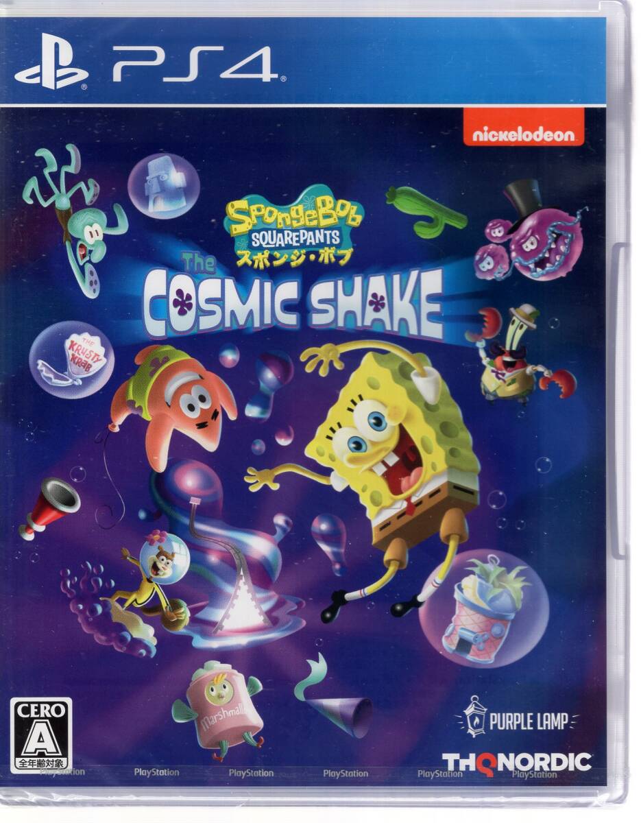 PS4※未開封品※◆スポンジ ボブ ザ コズミック シェイク ~ THQ Nordic ジャパン ■送料無料■a/43.88拍卖
