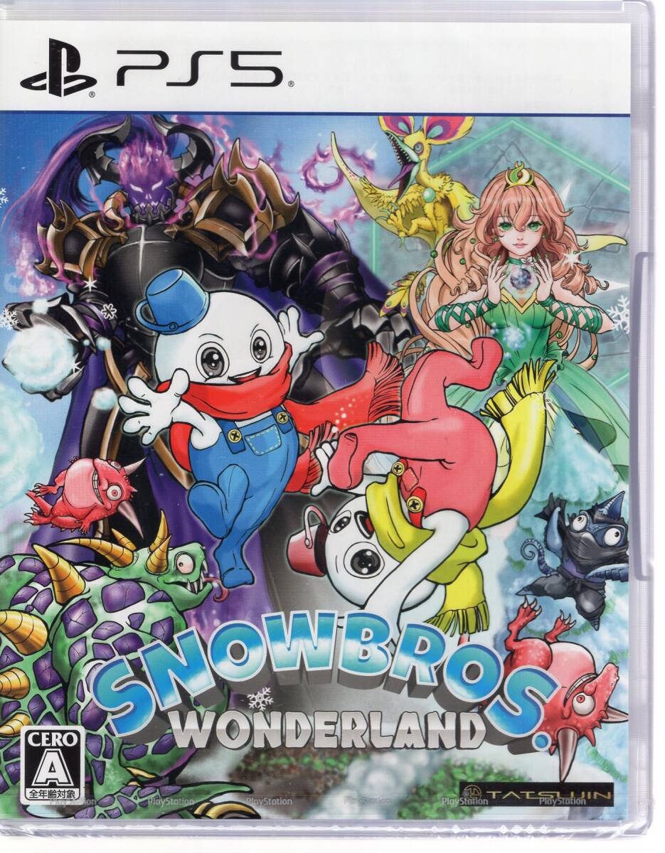 PS5※未開封品※◆スノーブラザーズ ワンダーランド SNOW BROS. WONDERLAND ~ TATSUJIN ■送料無料■a/68.42拍卖