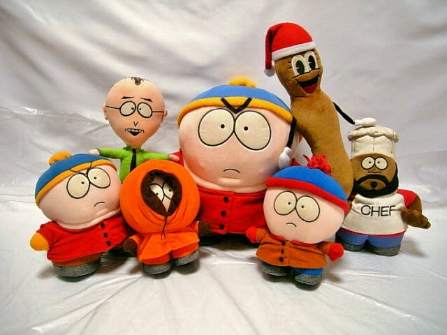 ◆7種セット◆サウスパーク ぬいぐるみ◆トーキング おしゃべり◆カートマン ケニー スタン など◆拍卖