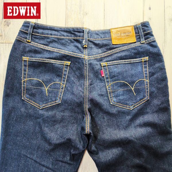 ☆EDWIN エドウィン☆GOLD RUSH KQ055 デニム パンツ W33 S2242拍卖