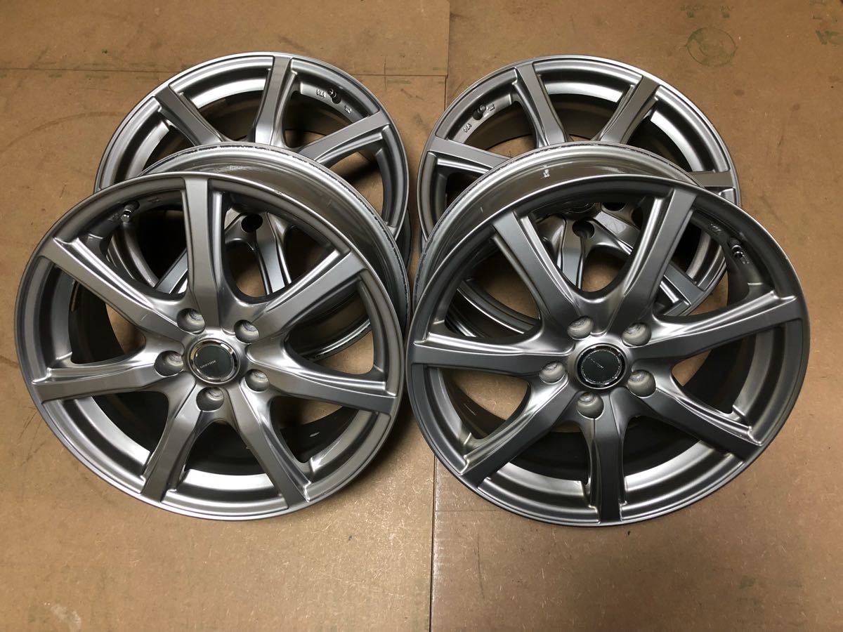 ミルアス、17インチ 7J、OFF48、PCD114.3×5穴(検)ヴォクシー アルテッツァ エルグランド エスティマ プレマシー エクスト スタッドレス拍卖