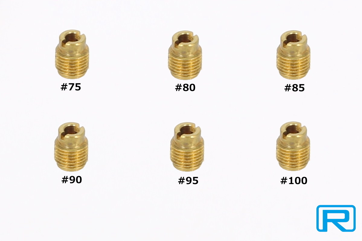 ☆送料込み☆ ズーマー用 メインジェットSET♯75.80.85.90.95.100 ネコポス 対応拍卖