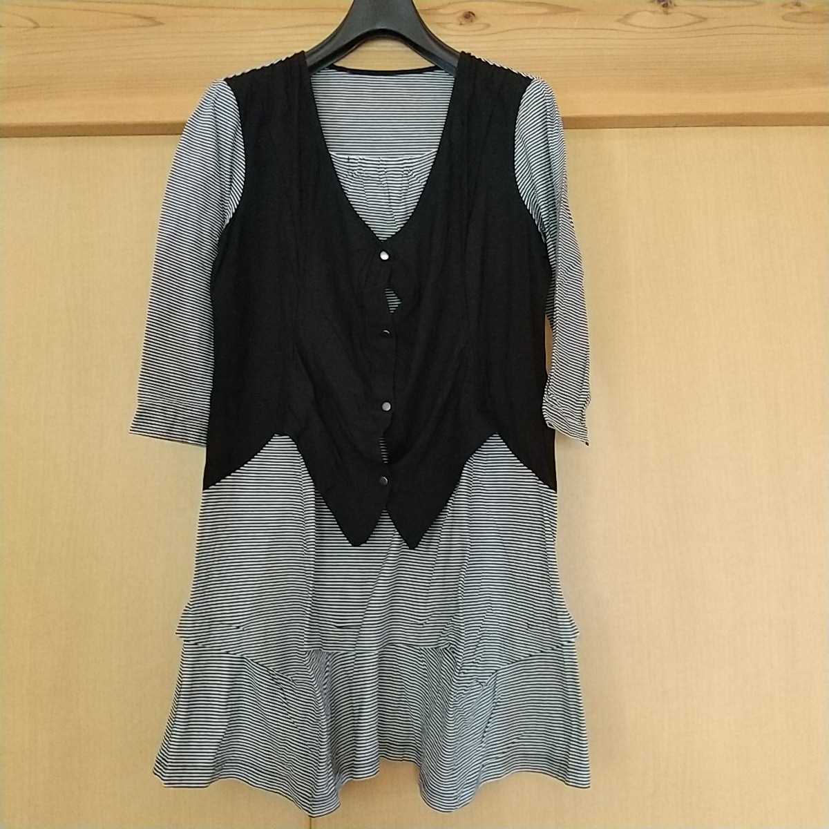 INTELLECTIONベスト付風チュニック サイズ42拍卖