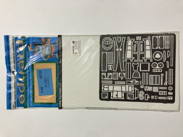 エデュアルド/eduard 1/48 48720 メッサーシュミット Bf 109E-1 エミール エッチング PM01拍卖