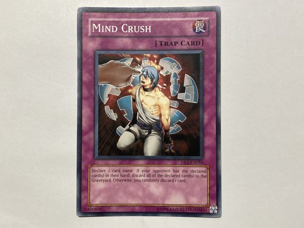 希少 遊戯王 DR3 マインドクラッシュ 英語版 Dark Revelation 3 ノーマル拍卖