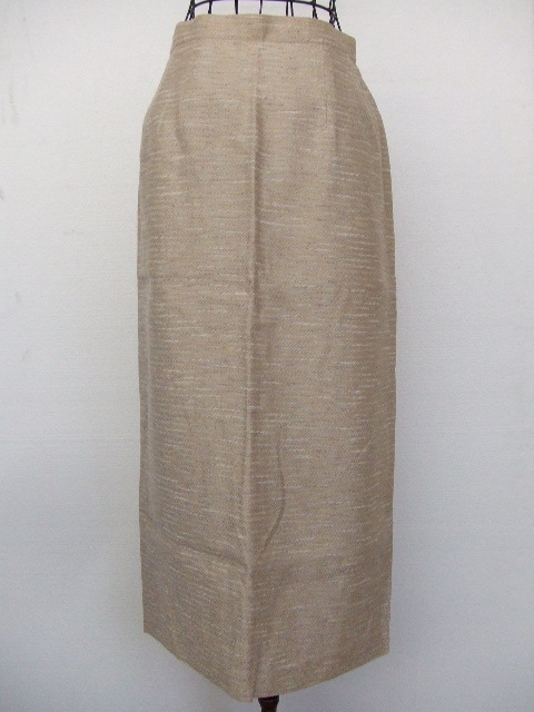 【お買得!】★ベルーナ★ロングスカート/タイト ラメあり/薄ピンク系 11AR 裏地あり 拍卖