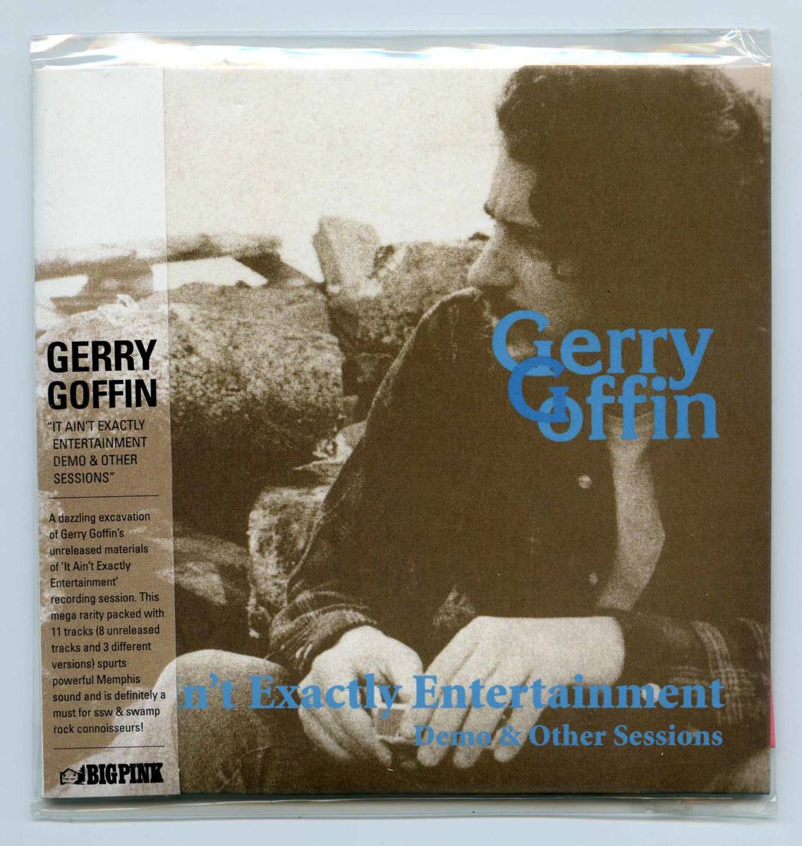 Gerry Goffin(ジェリー・ゴフィン)紙ジャケCD「It Ain't Exactly Entertainment Demo & Other Sessions 」韓国盤 BIG PINK 92 美品拍卖