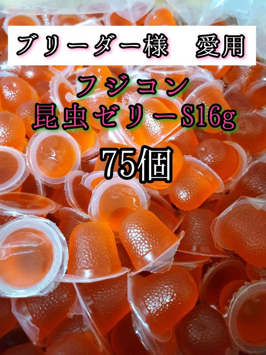 【送料無料】フジコン 昆虫ゼリーS 16g 75個 クワガタ カブトムシ オオクワガタ クワカブ ドルクスゼリー プロゼリー拍卖