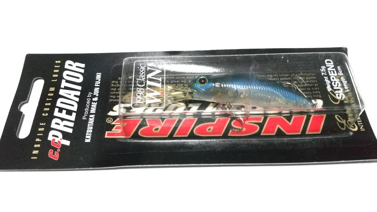 EG CC プレデター オオアユ 7.5g 6cm SHAD シャッド クランク サスペンド イマカツ エバーグリーン EVER GREEN 新品購入未使用拍卖