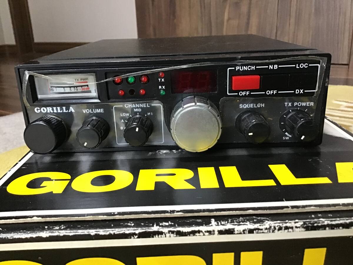 ゴリラ CB無線機27M拍卖