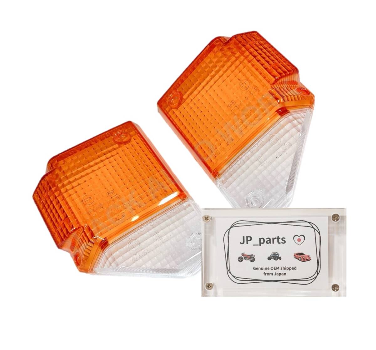 純正 トヨタ ランクル70 前期 コーナー ランプ レンズ ウィンカー 輸出 海外 BJ HZJ PZJ 70 71 73 75 77 新品未使用 351拍卖