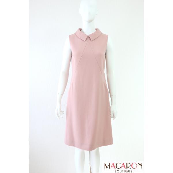 FOXEY モダンギャルソン 襟付ワンピース 38119 ピンク フォクシーブティック拍卖