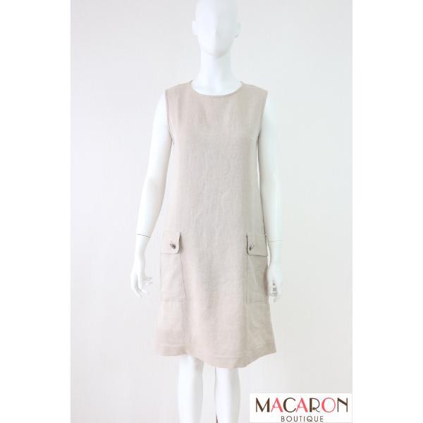 FOXEY リネンシック リネンワンピース 40826 麻素材 40サイズ フォクシー拍卖