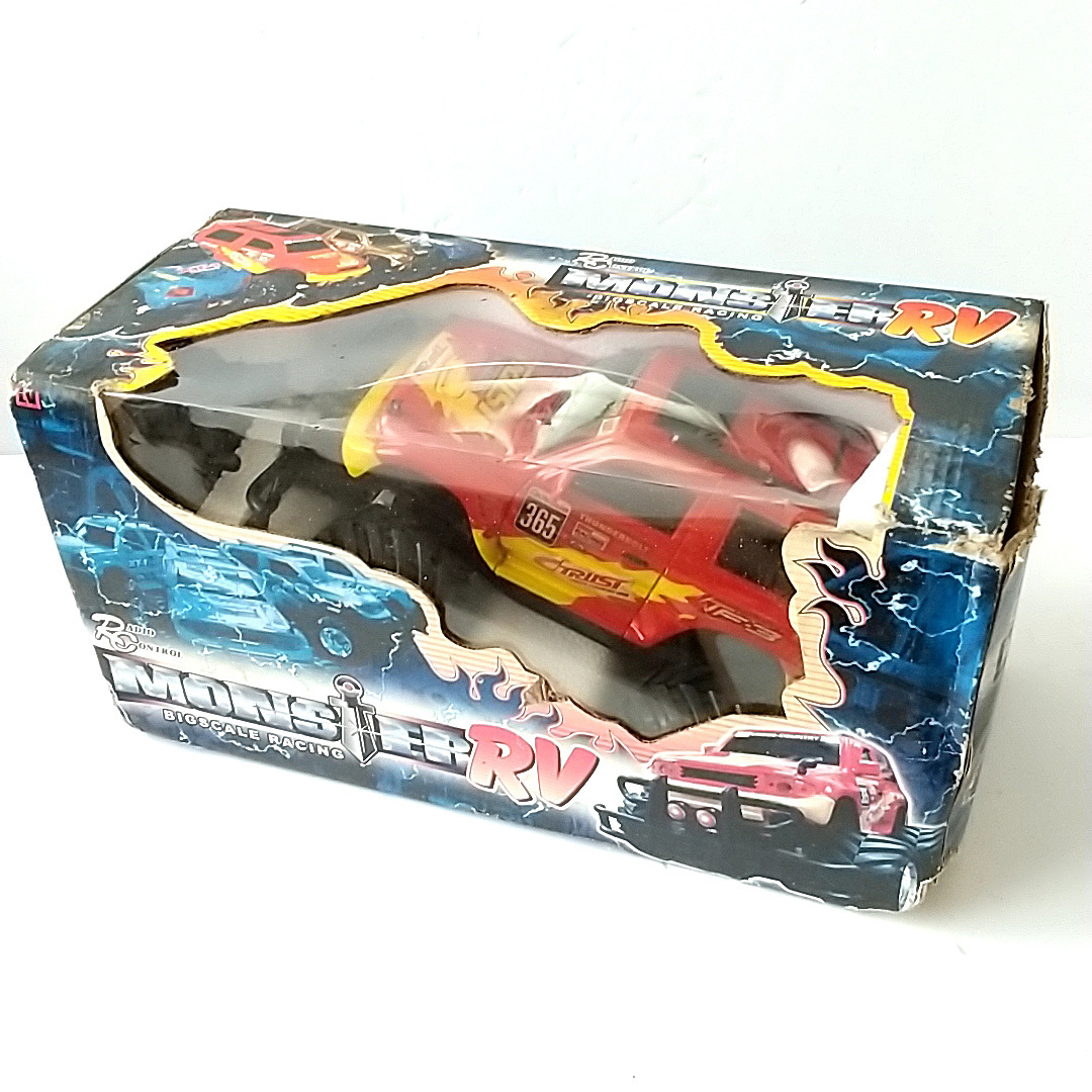 ラジコン モンスターRV 赤 未開封拍卖