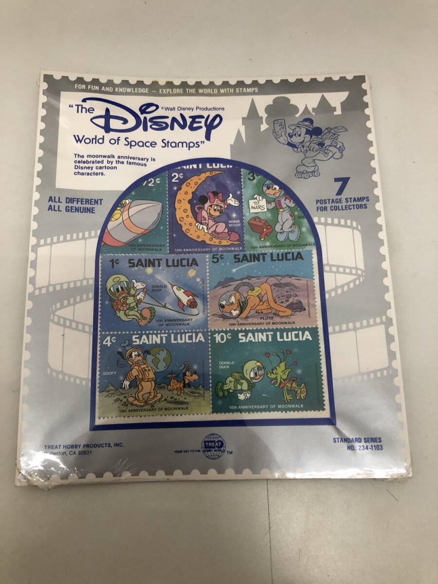 ◆海外切手 ディズニー ディズニーキャラクター 7枚セット拍卖