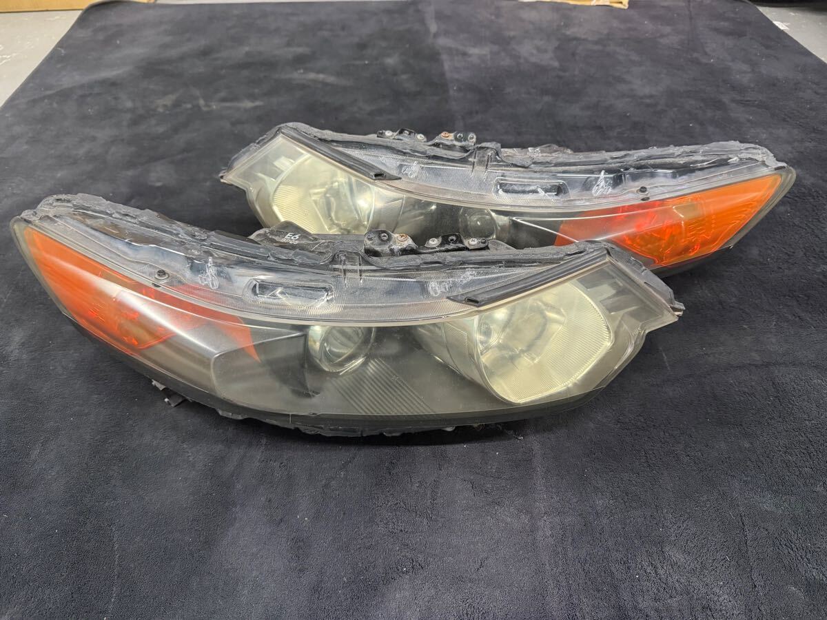 CW1/CW2 CU1/CU2 アコード アコードツアラー US加工 純正 HID ヘッドライト左右SET STANLEY P7566 ACURA USDM拍卖