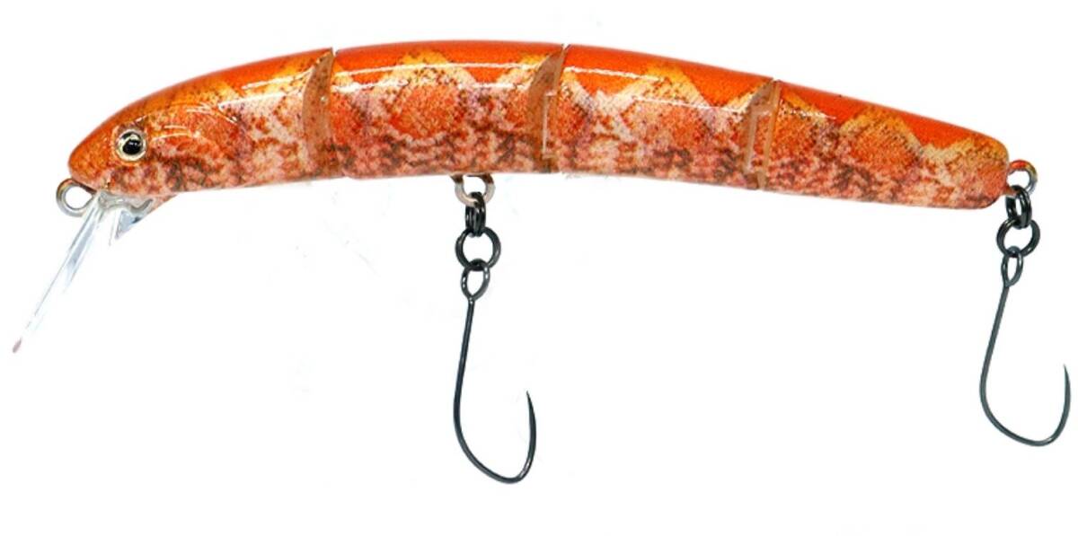 ★新品未使用★ Valkein ヴァルケイン Hydram ハイドラム S #C242 パイソンオレンジ 70mm シンキング トラウト ケース付拍卖